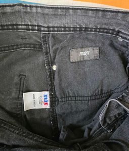 Dark Grey Denim Jeans