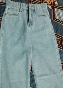 Light Wash Wide Leg Jeans