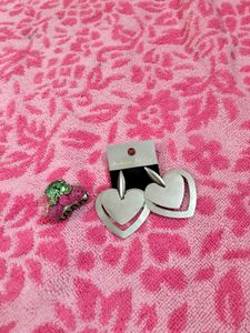 Combo Of 1 Earrings Set Nd Clutcher