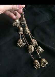Dangling Jhumka Earrings