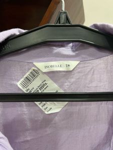 Levender Twist Front Top