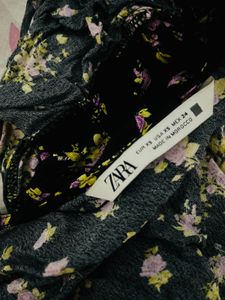 Zara Floral Print Mini Dress