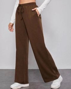 Brown Joggers (Inside Woollen Material) Strechable