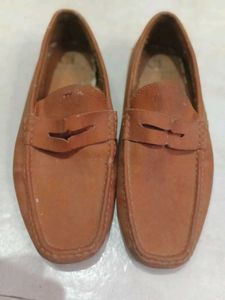 Brown Leather Loafers For Men
