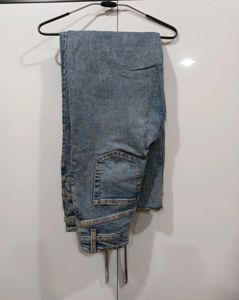 Acid Wash Denim Jeans