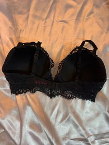 Black Lace Bra