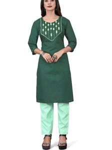 BRAND NEW COTTON KURTI PANT SUIT (ONLY Small Size)