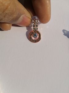 Rose Gold Necklace Set For Women Girl Party Wear