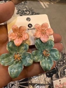 Floral Statement Earrings