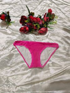 Hot Pink Laced Panties