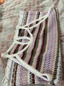 Striped Knit Halter Top