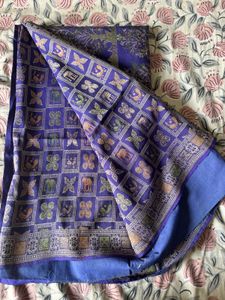 Pure Goergette khaddi weave banarasi saree