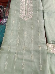Green Embroidered Salwar Kameez