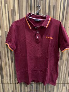 Diesel Maroon Polo Shirt