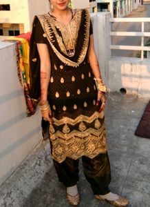 New Punjabi Embroidery Kurta Set🎉