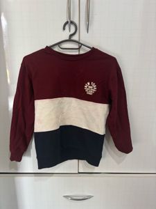 Burgundy Long Sleeve Top