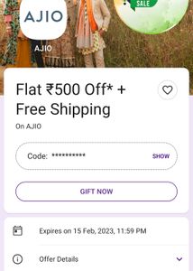 Ajio Voucher
