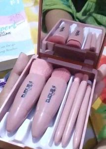 Mackup Brush Applicator Set Of 5 With Mirror 🪞