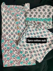 Floral Print Cotton Kurti