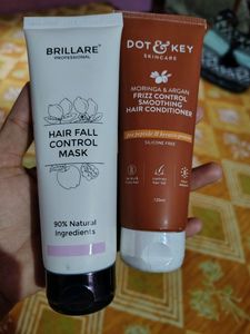 Brillare Hair Fall Control Mask And Dot & Key Cond