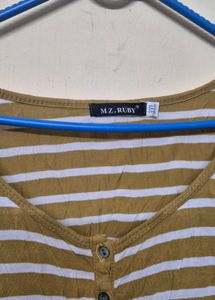 MZ Ruby Striped Top - 3XL