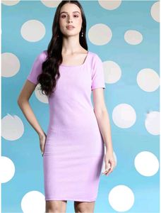 Dressberry Ribbed Bodycon Mini Dress