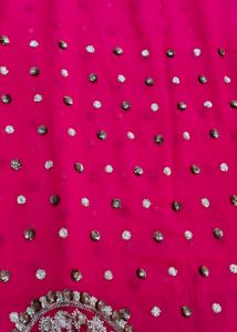 Pink Saree