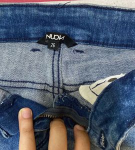 Blue Shorts Women By Nuon- Westside