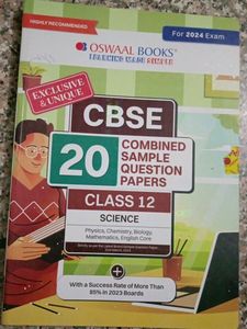 Oswaal Class 12th Sample Paper PCMEB