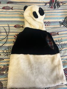 Cute Panda , double side woolen jacket