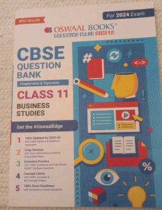 CBSE Class 11 Business Studies Question Bank