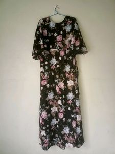 Floral Print Maxi Dress