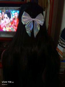 Iridescent Hair Bow