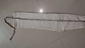 White Cargo Pants