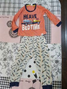 Unisex Kids Night Suit
