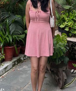 Pink Mini Dress