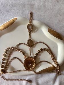 Kundan Look Haathphool