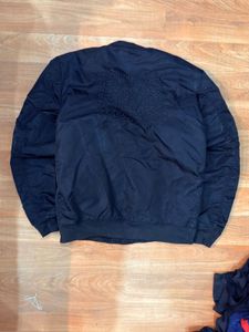 Stylish Black Bomber Jacket
