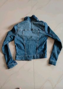 Blue Biker Jacket