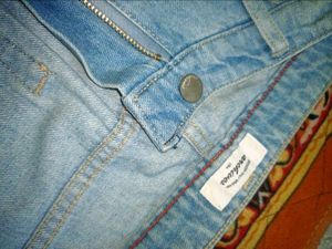 Ripped Light Wash Jeans
