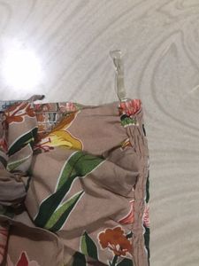 Floral Print Top Off Shoulders