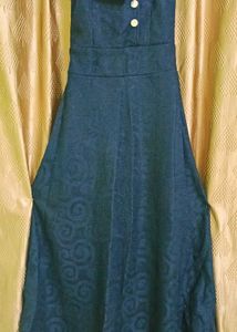 Elegant Dark Blue Party Dress