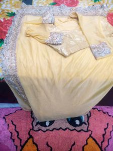 Havy Mirror Work Saree