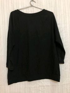 Marvel Black Cotton T Shirt