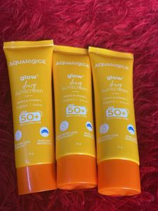 Aqualogica Sunscreen SPF 50+ 3 tubes