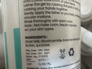 Goat Milk Body Wash - Moisturize &amp; Rejuvenate