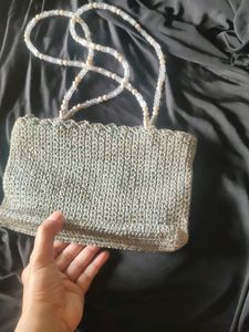 Crochet Bag Party Wear Clutch..
