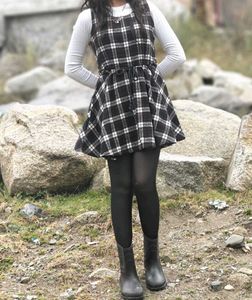 Plaid Skater Dress
