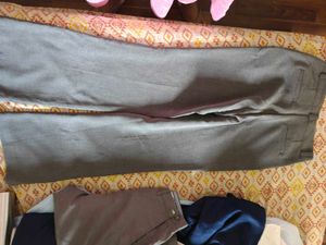imported super soft high rise trousers
