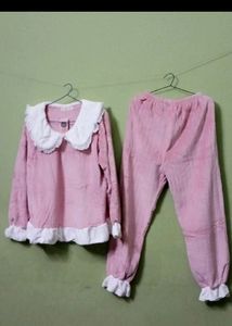 New/Unused Korean Fluffy Woolen Cord Set